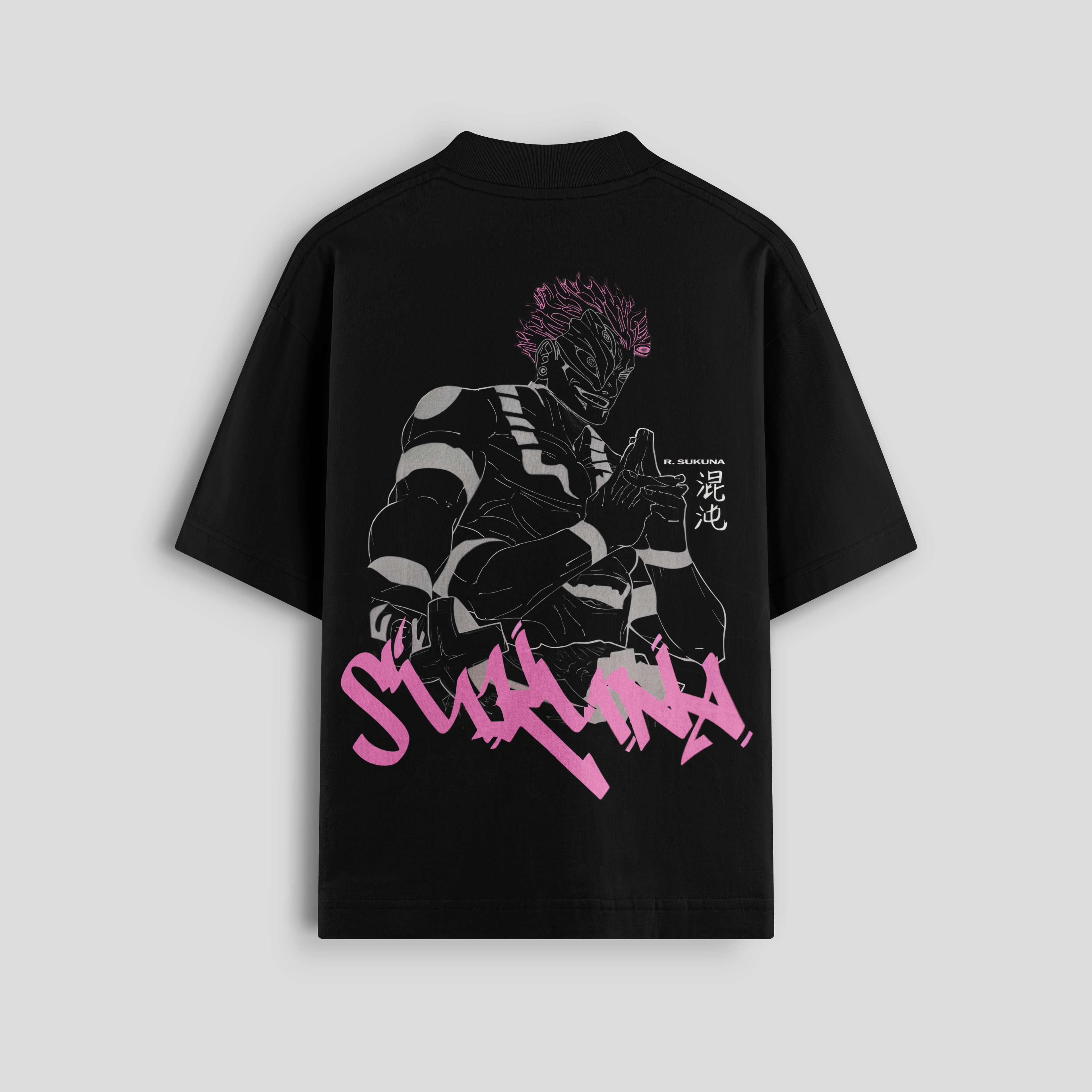 Oversized Disgraced One Suedine